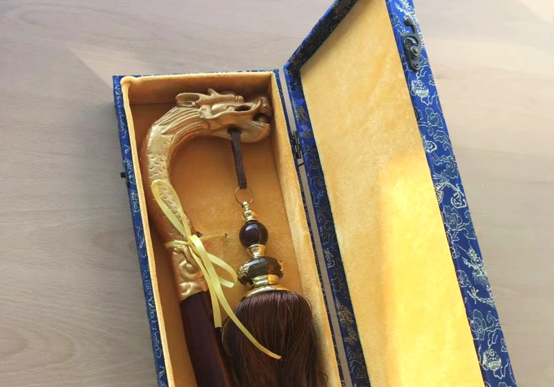 中华汉韵社会长节杖,会长符节